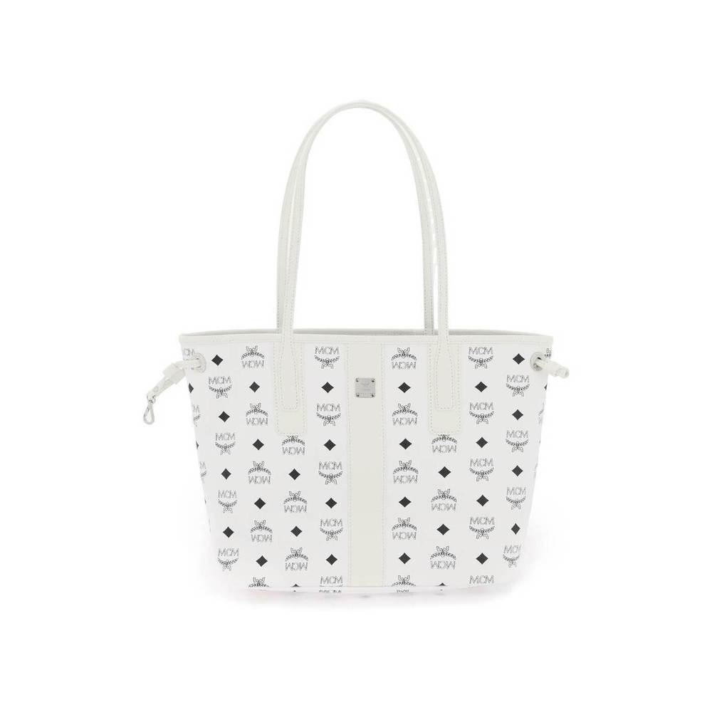 MCM White Bianco Liz Tote Bag